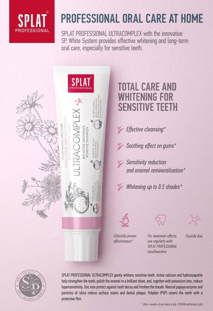 Splat Tooth Paste Prof Ultracomplex 100Ml