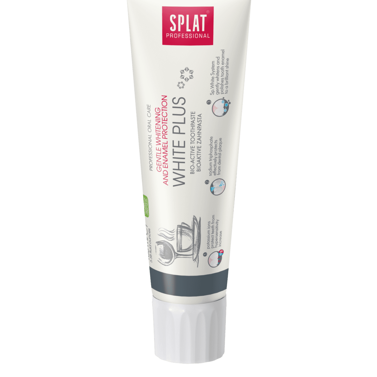 Splat Tooth Paste Prof White Plus 100Ml