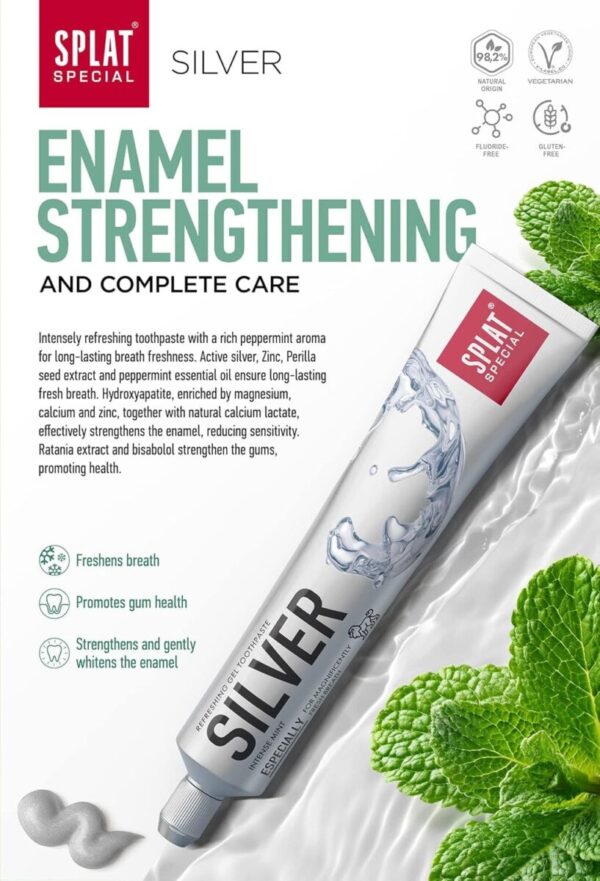 Splat Tooth Paste Special Silver/ 75 Ml