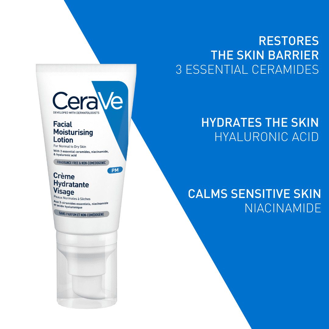 Cerave Pm Facial Moisturizing Lotion 52 ml