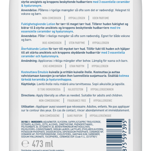 Cerave Moisturizing Lotion 473ml