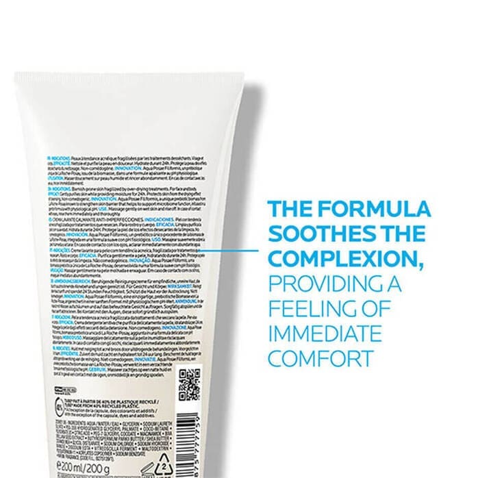 La Roche Posay Effaclar H Iso-Biome Cleanser For Soothing Anti-Imperfections 200Ml