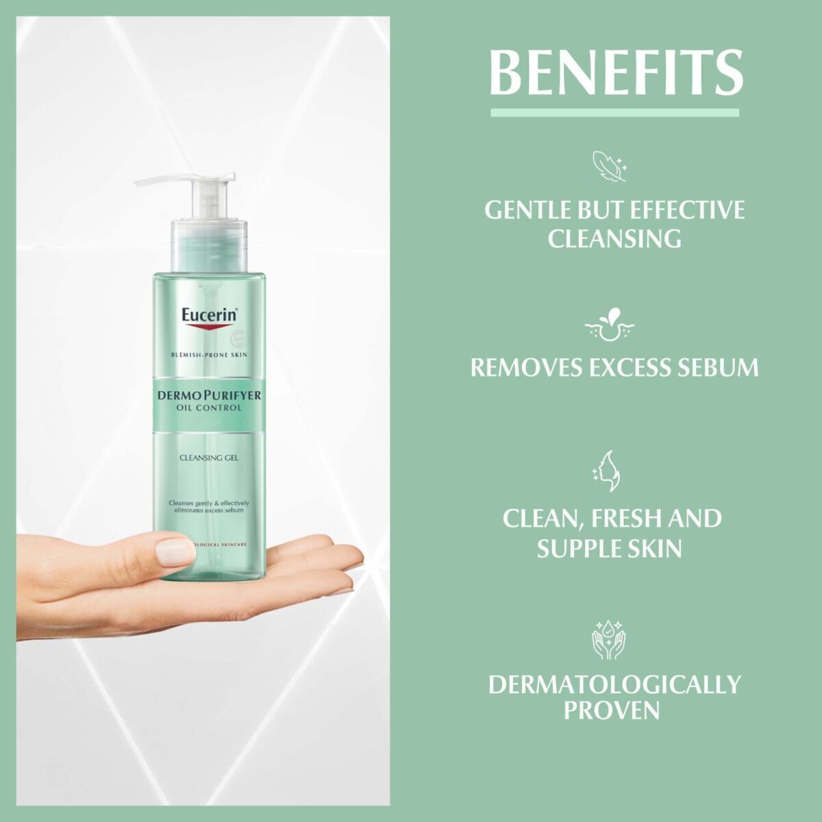 Eucerin DermoPurifyer Cleansing Gel, 200ml