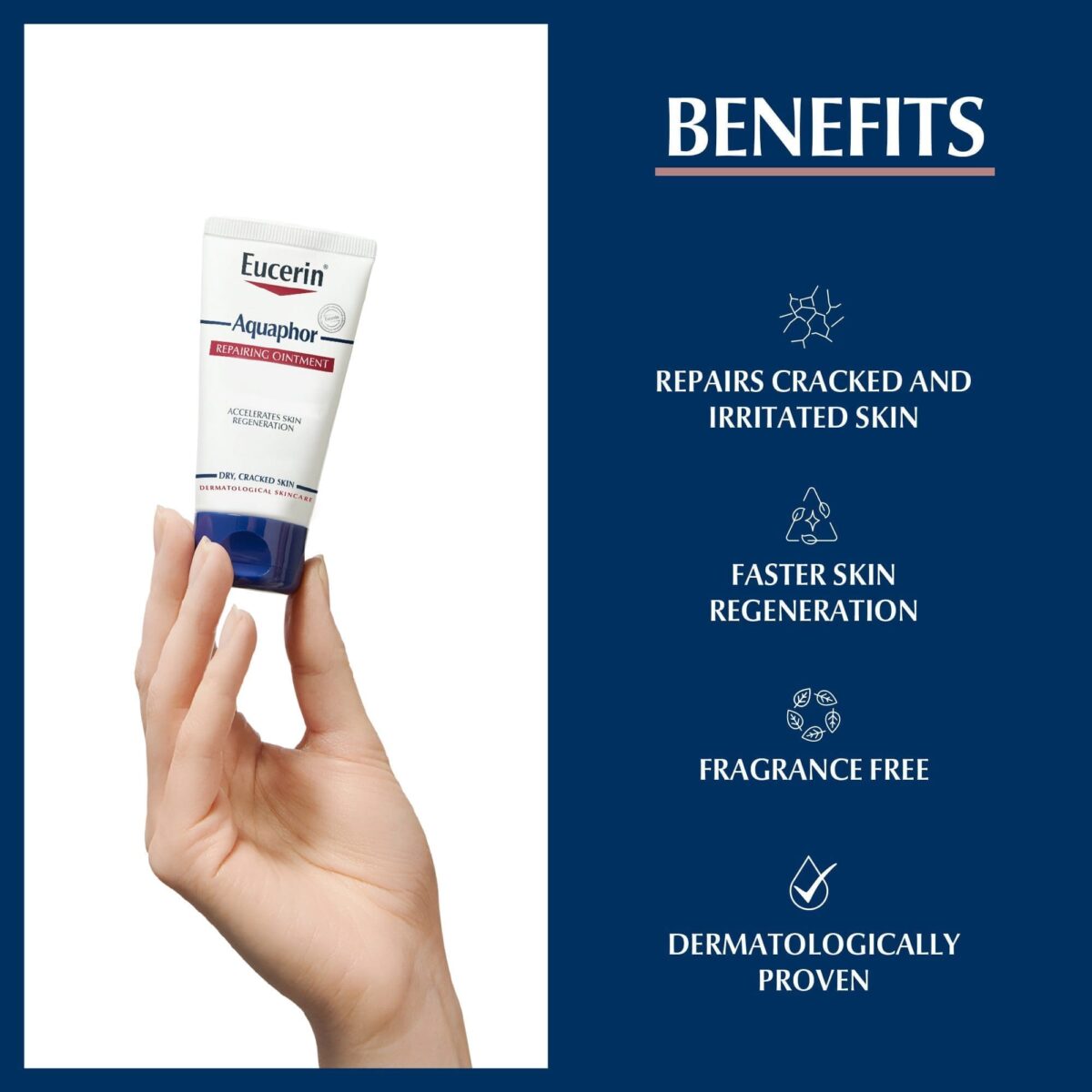 Eucerin Aquaphor Soothing Skin Balm, 40g
