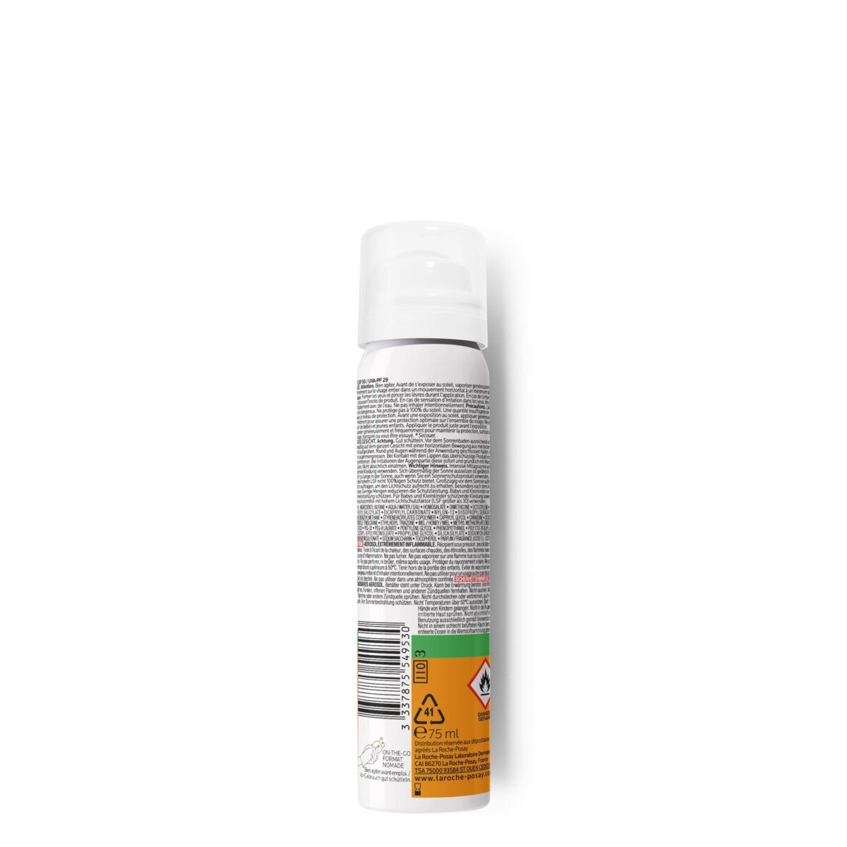 La Roche-Posay Anthelios (anti-shine )Mist Spray Sunscreen Lotion SPF50 75ML