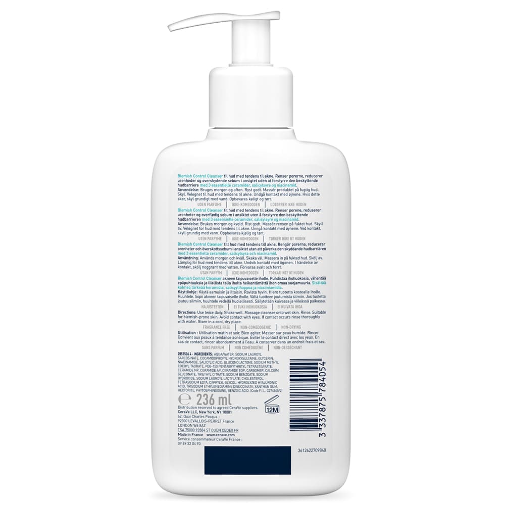 Cerave Blemish Control Cleanser