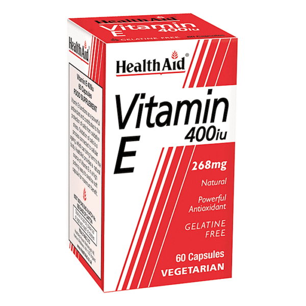 Health Aid Vitamin E 400IU 60S