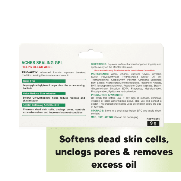 Acnes Sealing Gel 9G