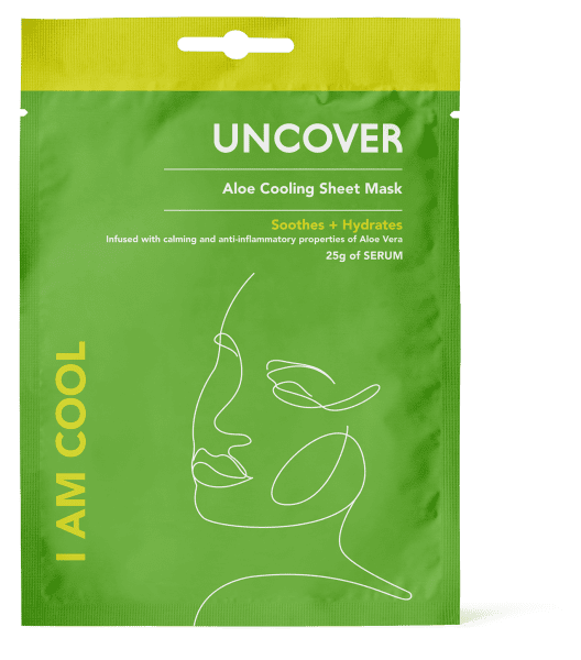 Uncover Soothing Aloe Vera Sheet Mask 25g