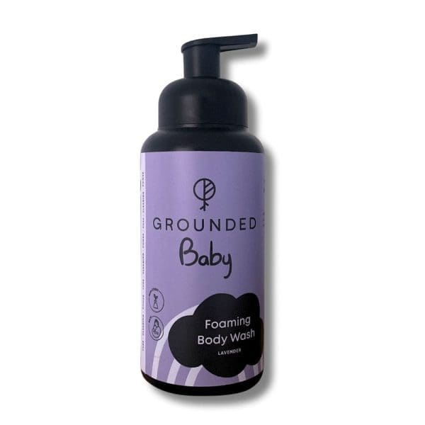 Grounded Baby Foaming Body Wash - Lavender 500Ml