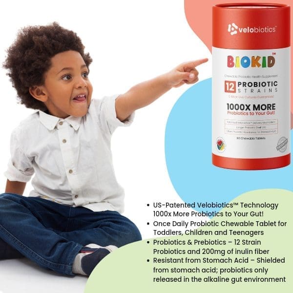 BioKid Probiotic Chewable Tablets for Children - 30s