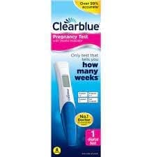 Clear Blue Digital Pregnancy Test Week Indicator