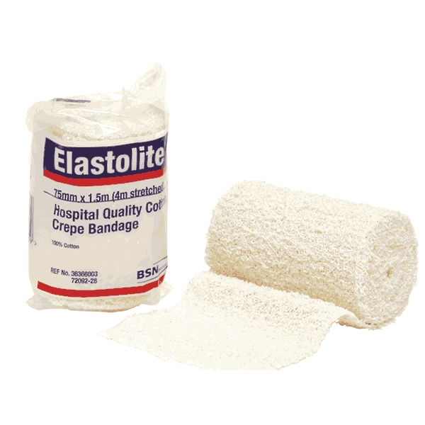 Crepe Bandage 4In 10Cm Elastolite