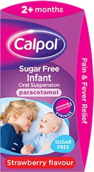 Calpol infant (2+ Months )Sugar Free Suspension 100Ml