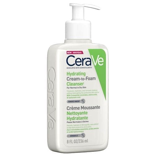 CERAVE HYDRATING CREAM TO FOAM CLEANSER 236ML