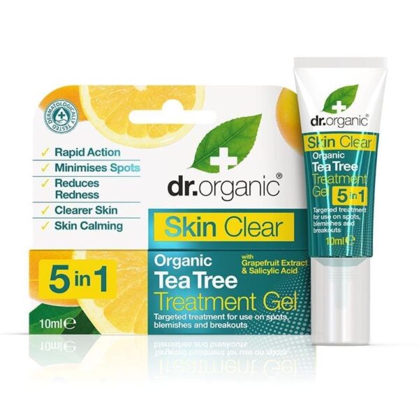 DR-ORGANIC-SKIN-CLEAR-5-IN-1-TREATMENT-GEL-10ML.jpg Dr Organic Skin Clear 5 in 1 Treatment Gel 10ml