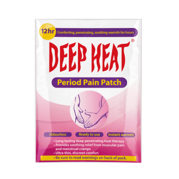 Deep Heat Period Pain Patch 1's