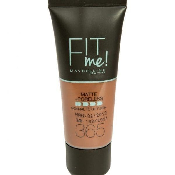 Maybelline Fit Me Matte & Poreless Foundation Espresso 365