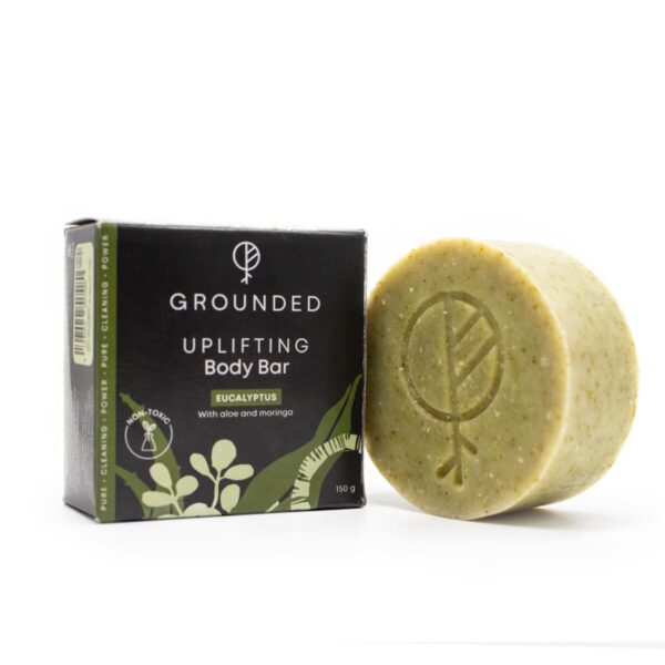 Grounded Body Bar - Uplifting (Eucalyptus & Aloe) - 150G