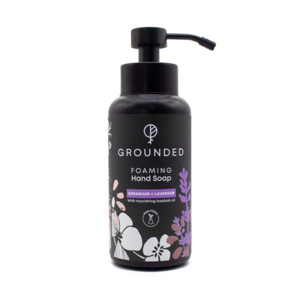 Grounded Foaming Hand Wash- (Geranium & Lavender) 500Ml