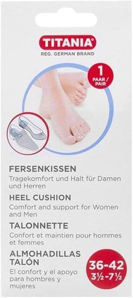 Titania Heel Cushion Size 36 - 42