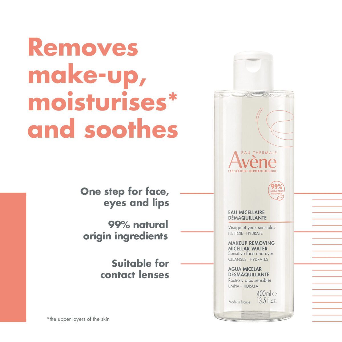 Avène Make-Up Removing Micellar Water 200Ml