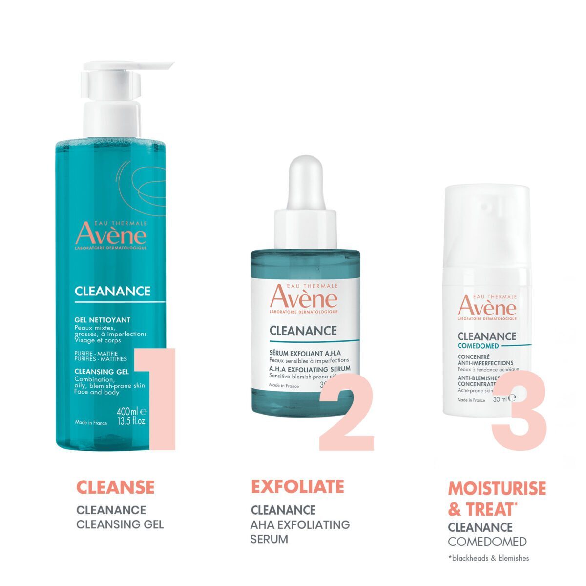 Avène Cleanance A.H.A Exfoliating Serum Gel 30m