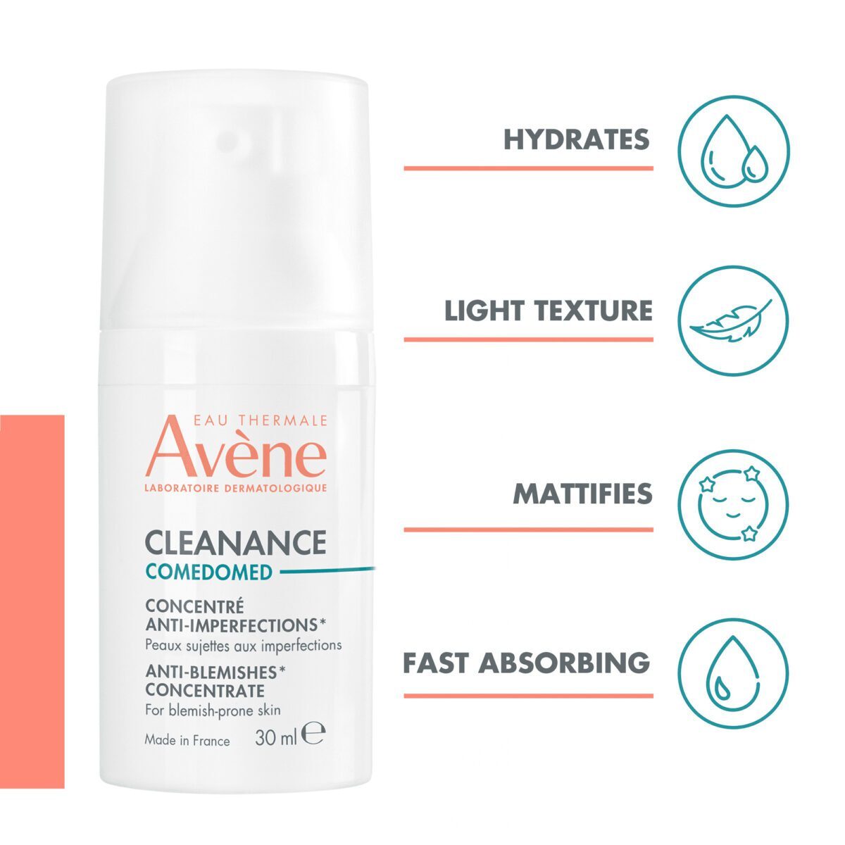 Avène Cleanance Comedomed Anti-Blemishes Concentrate 30Ml