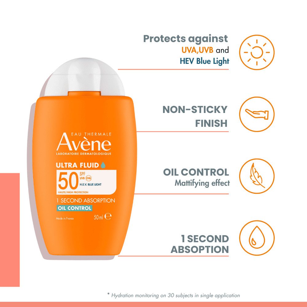 Avène SPF 50+ Ultra Fluid Oil Control 50ml