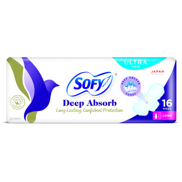 Sofy Deep Absorb Ultra Thin Value Pack - Long 16S
