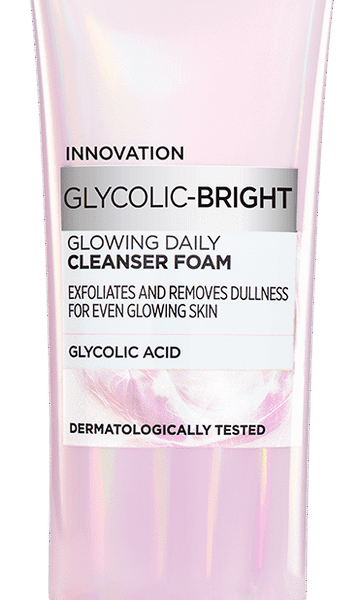 L’Oréal Paris Glycolic Bright Face Cleanser Foam 100Ml