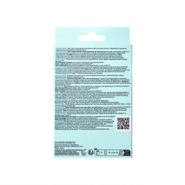La Roche Posay Effaclar Duo +M Pimple Patch
