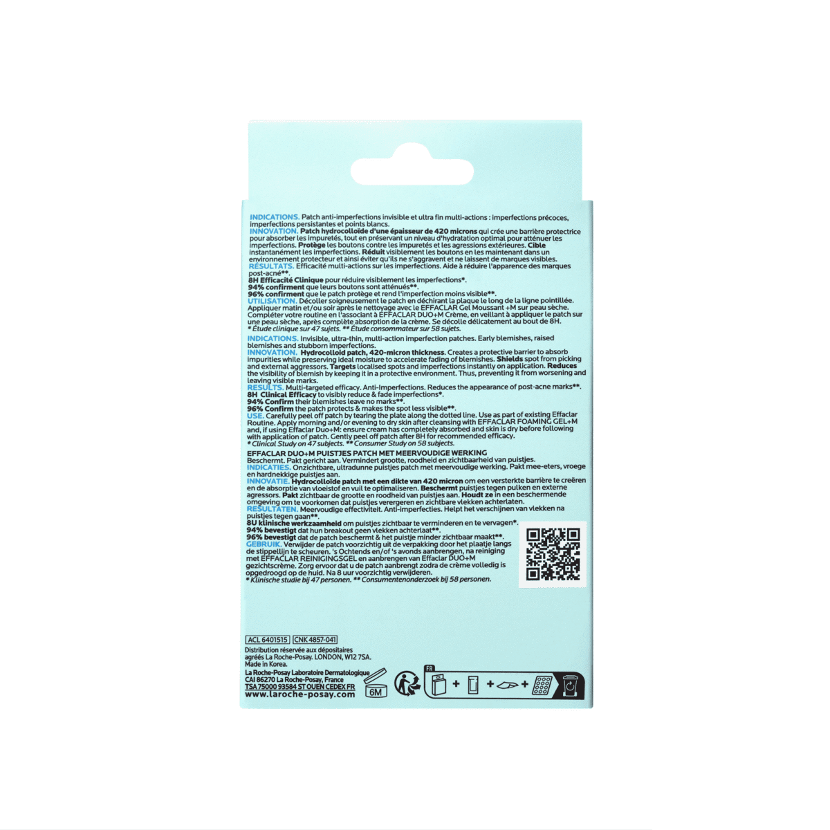 La Roche Posay Effaclar Duo +M Pimple Patch