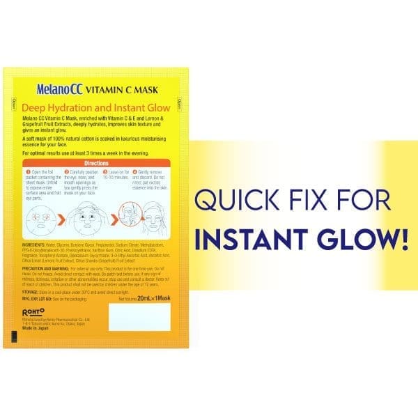 Melano Cc Vitamin C Mask 20Ml