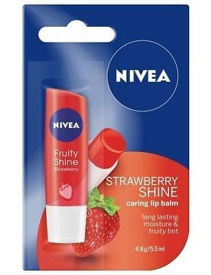 Nivea Lip Balm Strawberry 4.8gm