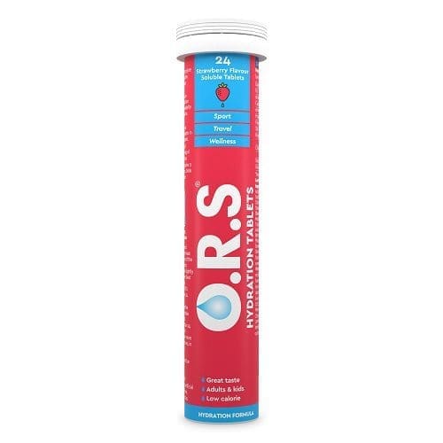 Ors Hydration Tablets 24S - Strawberry