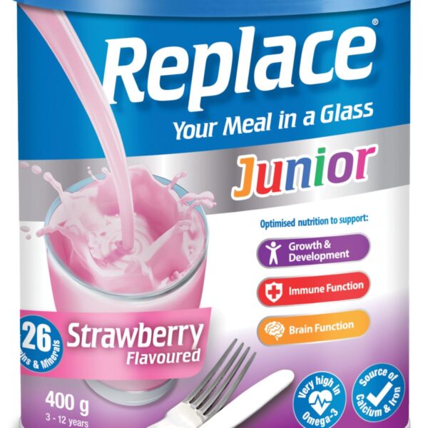 Nativa Replace Junior Strawaberry 400G