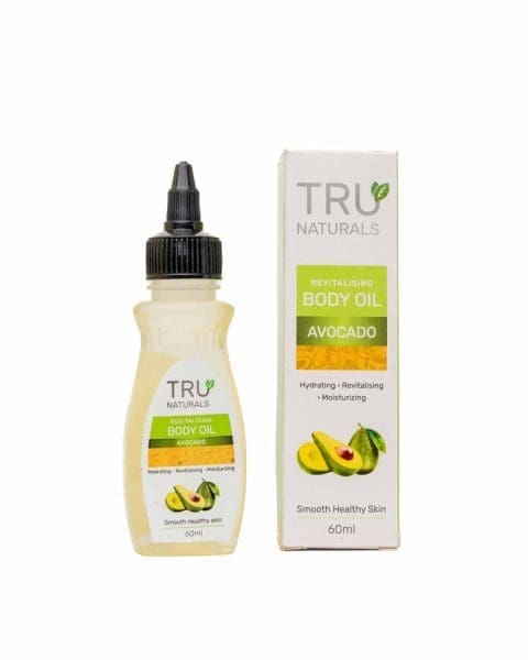 Tru Naturals Revitalising Avocado Body Oil 60Ml
