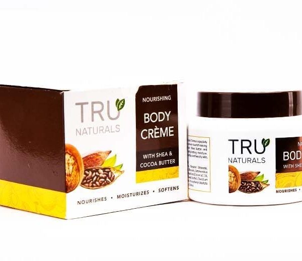 Tru Naturals Shea and Cocoa Butter Nourishing Body Creme 250G