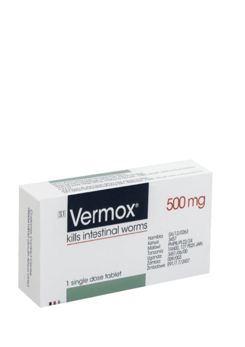 Vermox Mebendazole 500mg Tab 1s