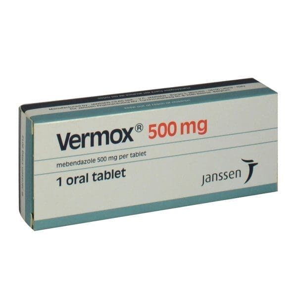 Vermox Mebendazole 500mg Tab 1s