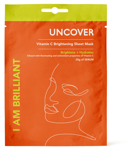 Uncover Vitamin C Brightening Sheet Mask 25g