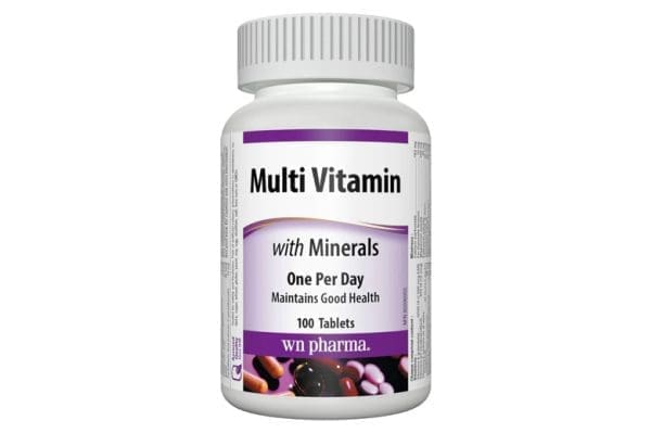 Webber Naturals Multivitamins & Minerals One A Day Tabs 100S