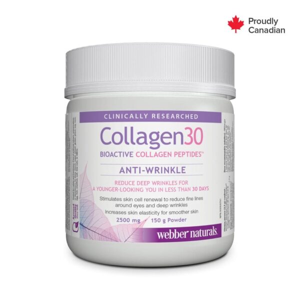 Webber Naturals Collagen30 Anti-Wrinkle Bioactive Peptides Powder 150G