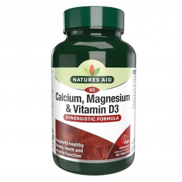 Natures Aid Calcium Magnesium & Vitamin D3 90s