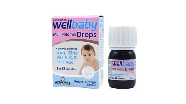 WELLBABY MULTIVITAMIN DROPS 30ML