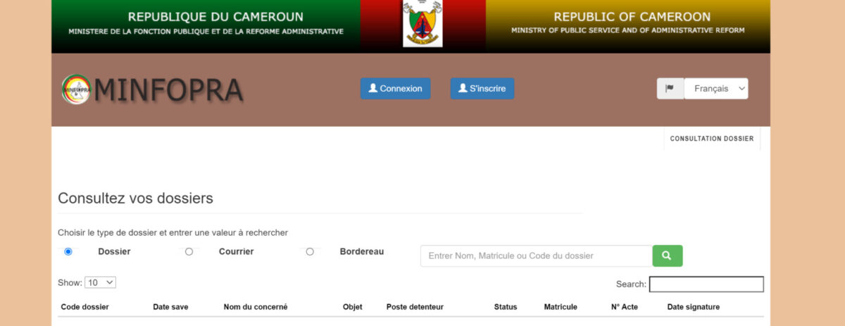 Dossier Minfopra Gov CM Consultation